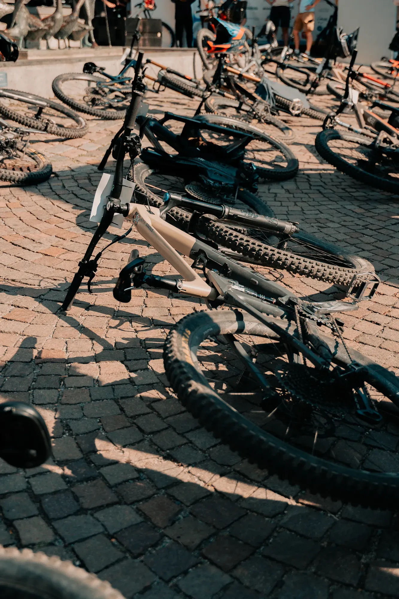 Der Zielbogen in der Marktstraße
